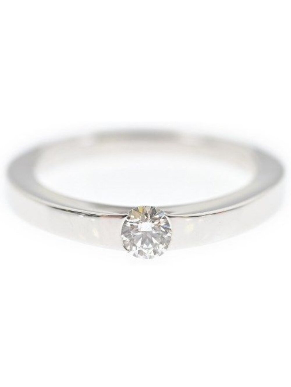 Cartier Date With Cartier Diamond Ring 18K White Gold 750